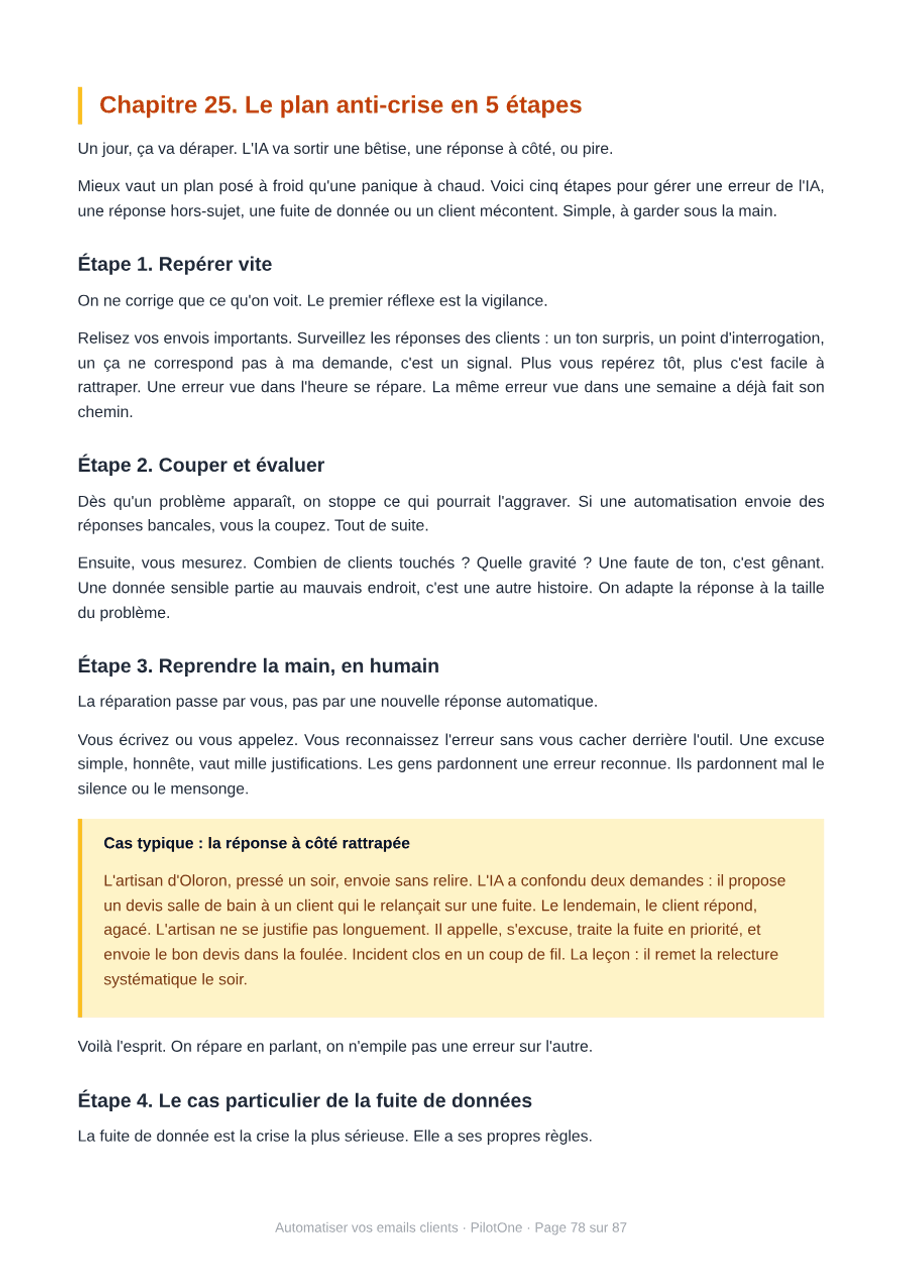 Automatiser vos emails clients avec l'IA en 30 jours — vignette 5