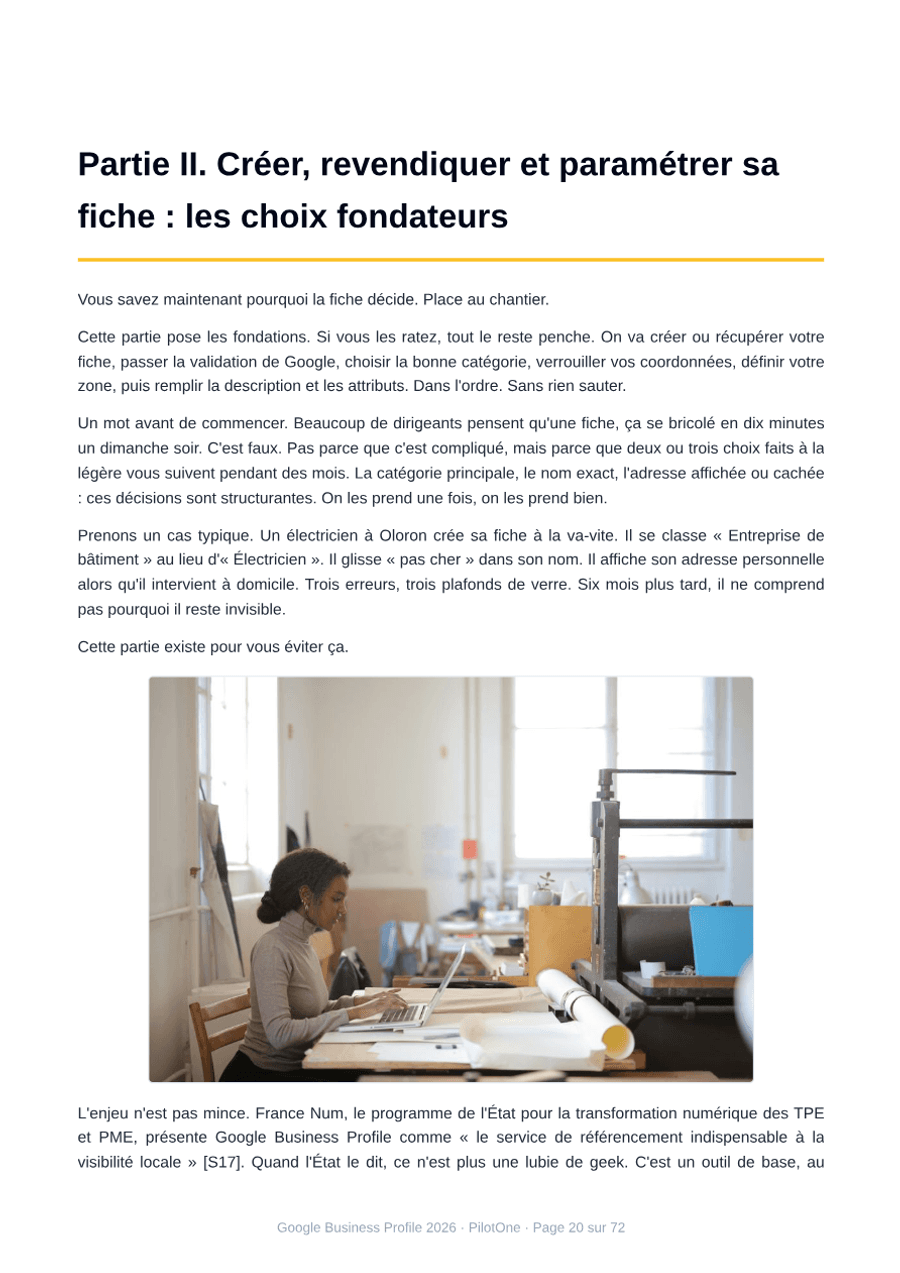 Google Business Profile 2026 : le pack SEO local TPE — vignette 2