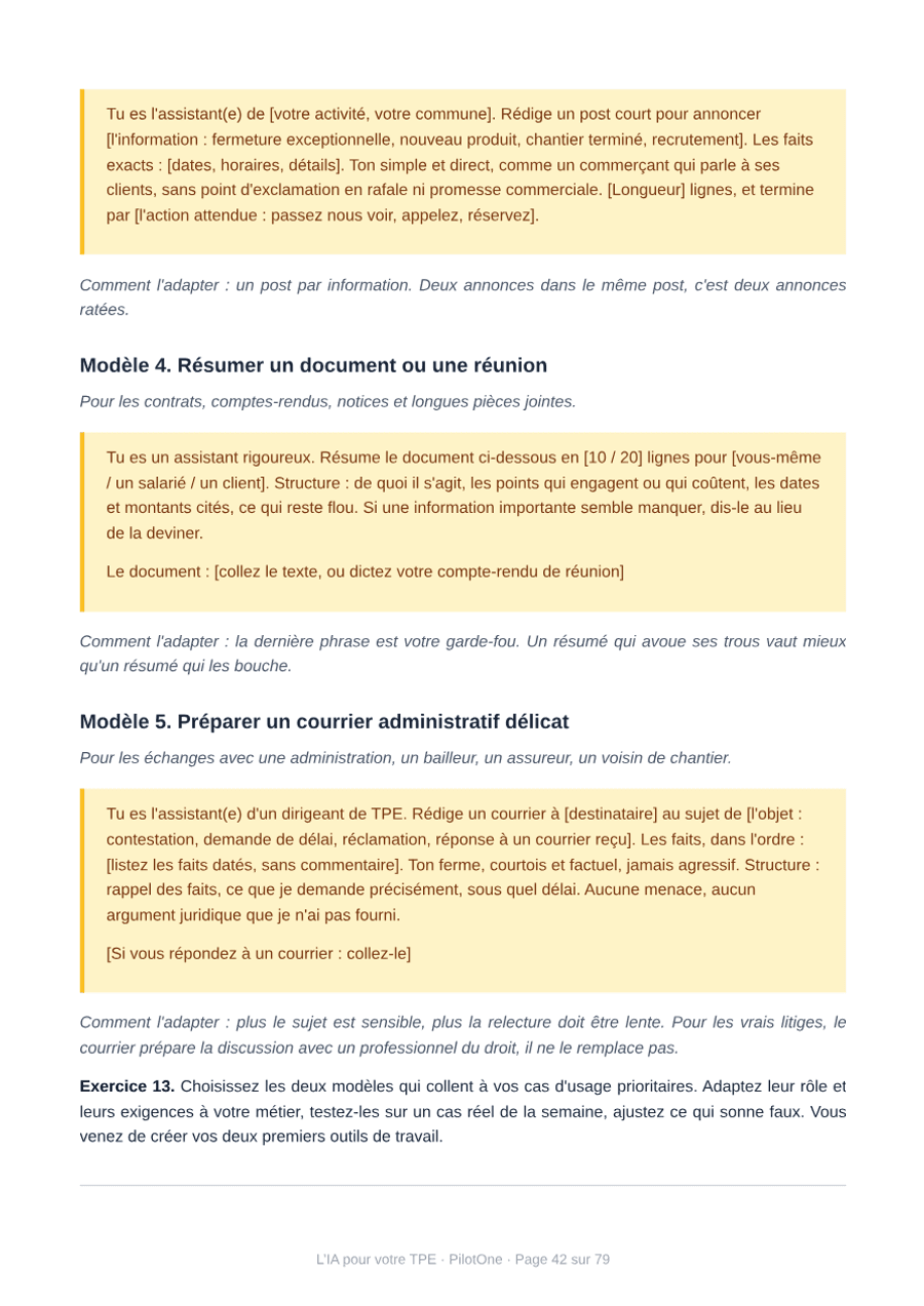 L'IA pour votre TPE, sans budget tech — vignette 3