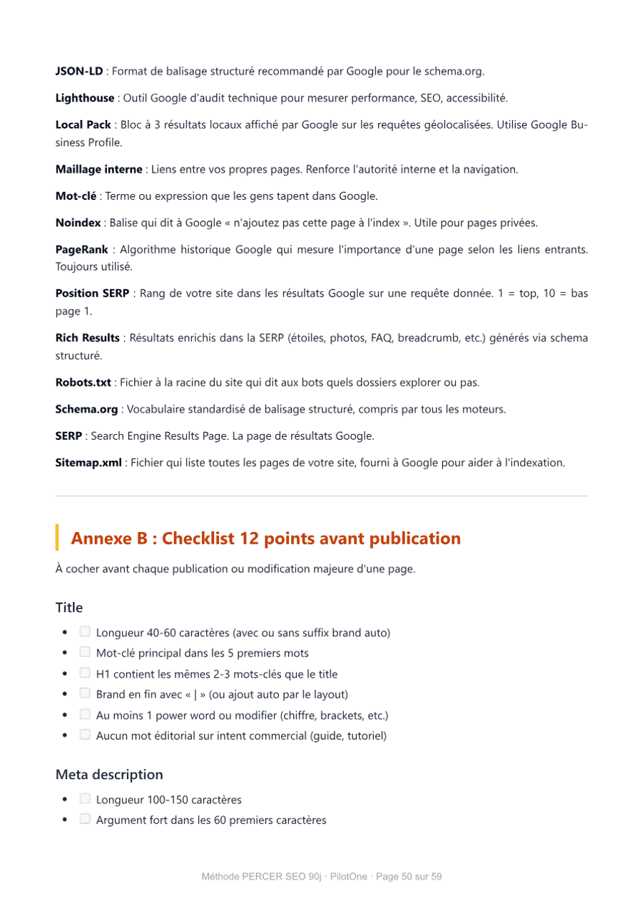 Remonter sur Google sans agence — méthode SEO 90 jours — vignette 5