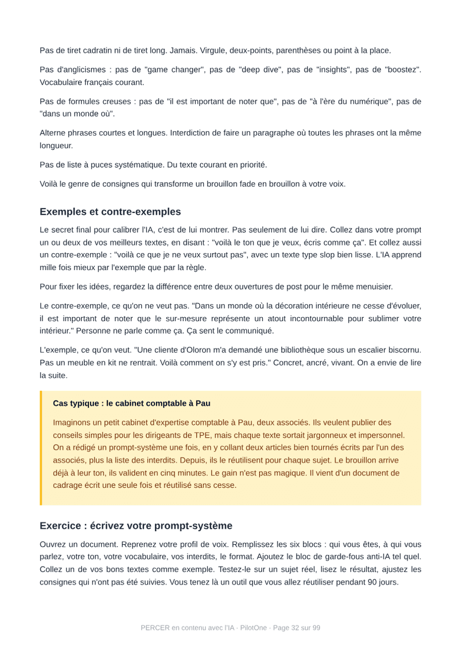 Produire du contenu avec l'IA : posts, blog, newsletter en 90 jours — vignette 2