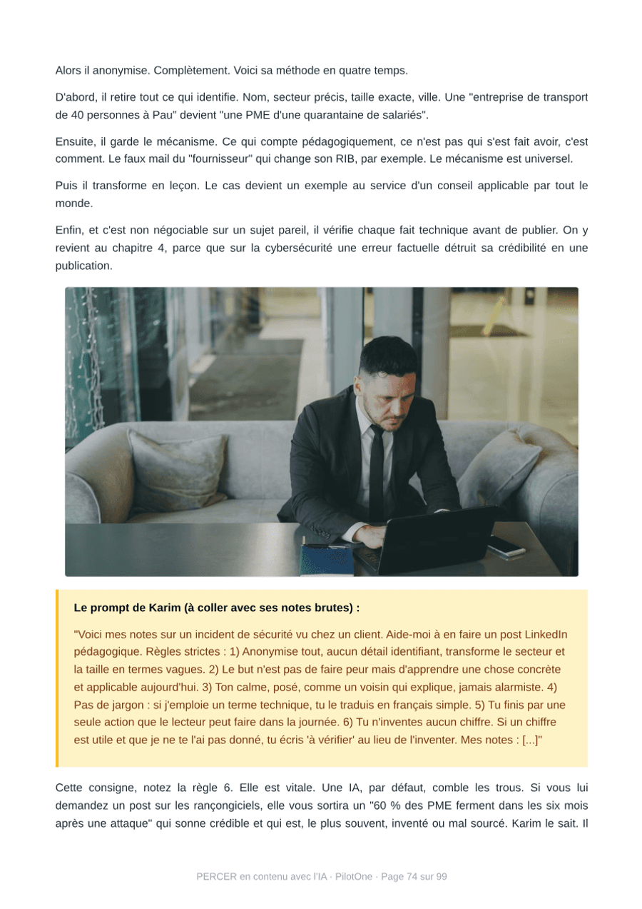Produire du contenu avec l'IA : posts, blog, newsletter en 90 jours — vignette 4