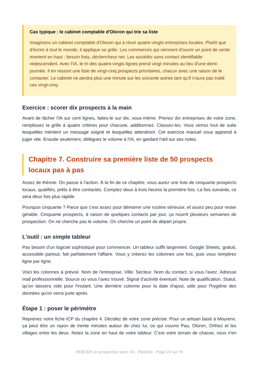 Trouver des clients avec l'IA : prospection 90 jours — vignette 2
