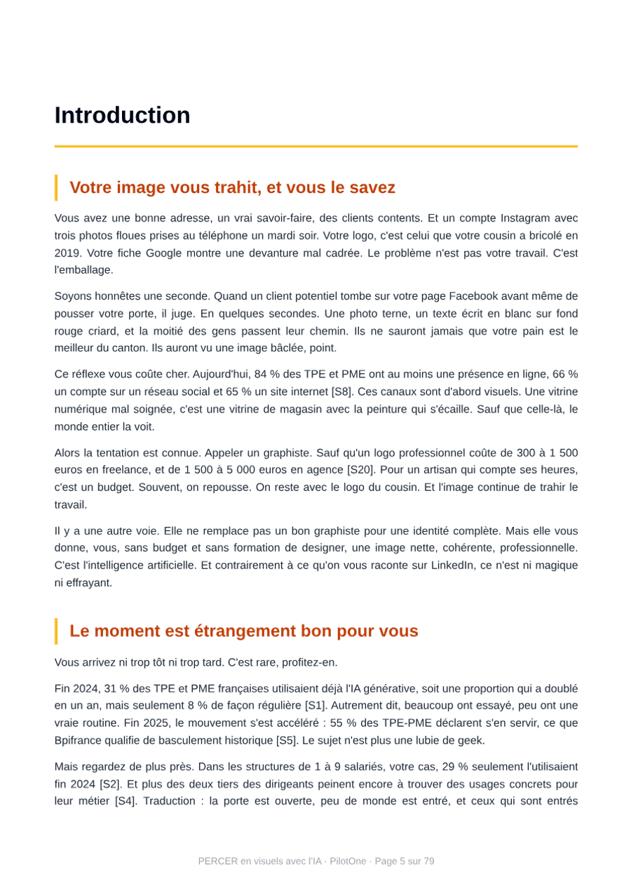 Vos visuels avec l'IA : photos produit, réseaux, supports — aperçu 1