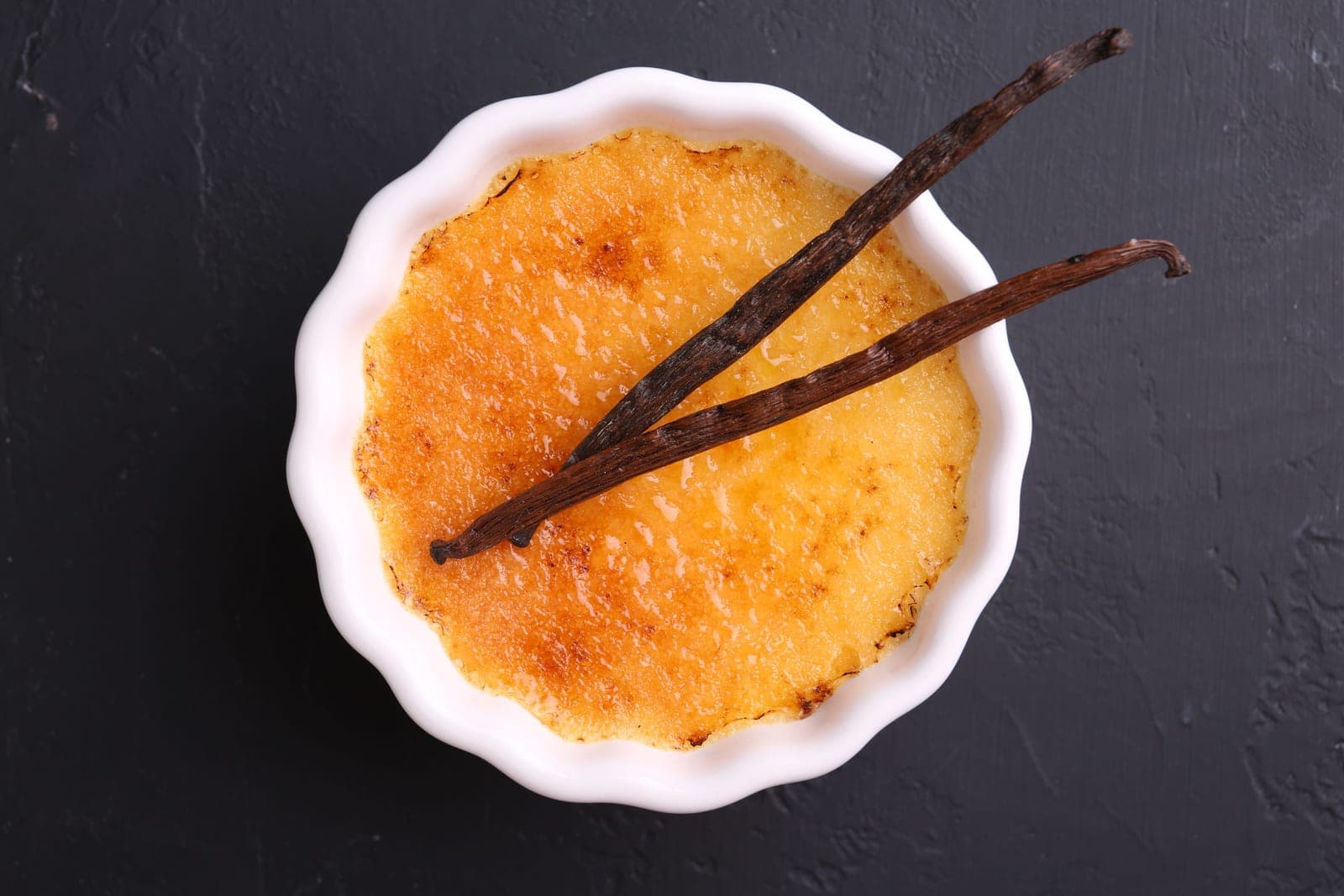 Crème brûlée maison